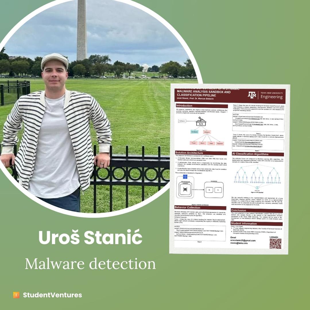 Uroš Stanić i Malware detection