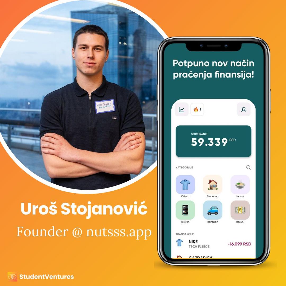 Uroš Stojanović i Nutsss.app