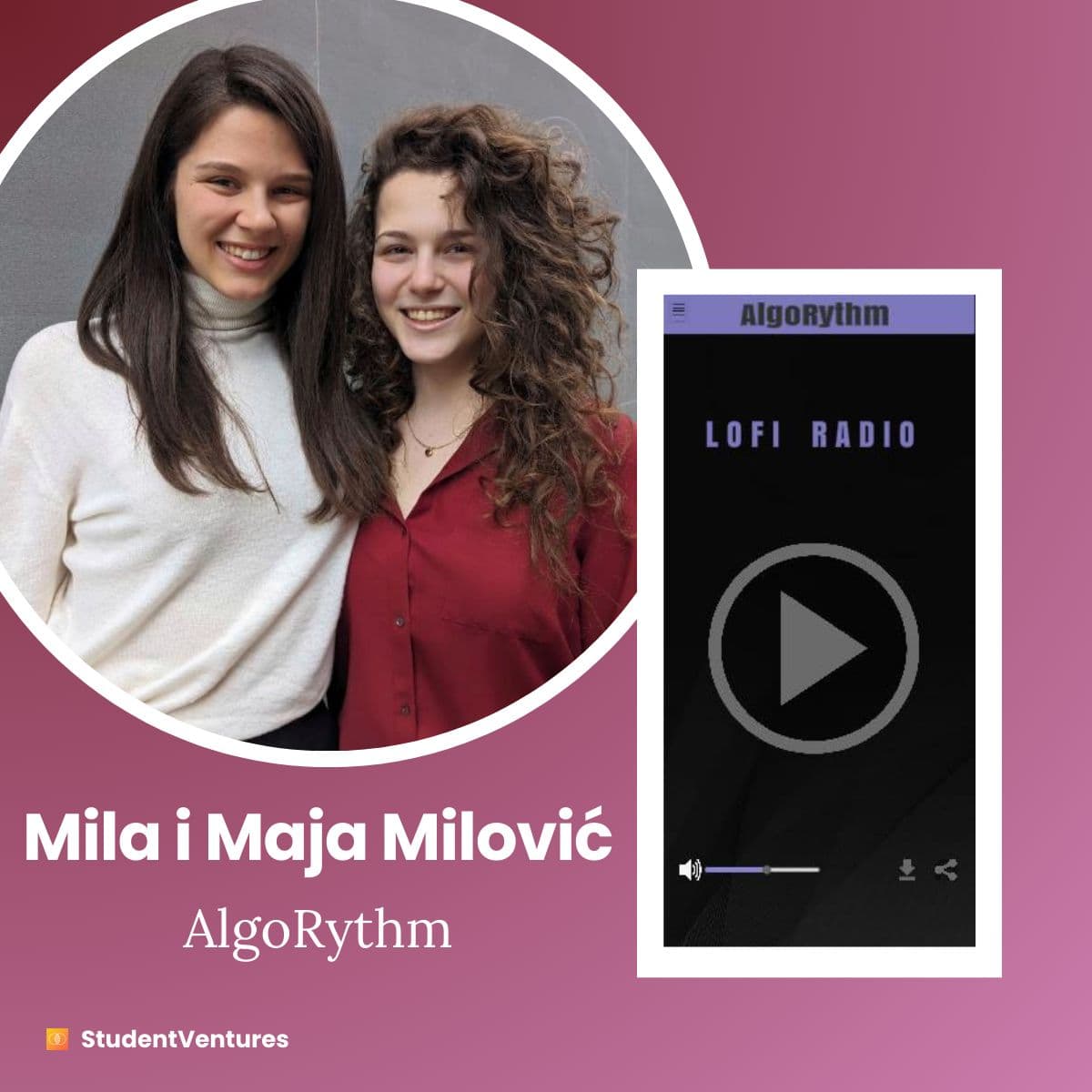 Student Ventures - Mila i Maja Milović